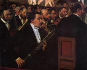 埃德加 德加 : The Orchestra of the Opera